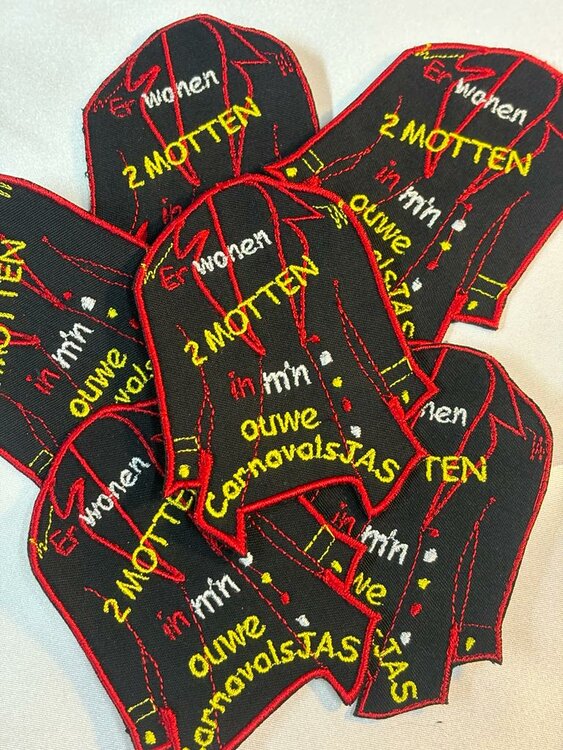 er wonen twee motten in m&#039;n carnvalsjas 