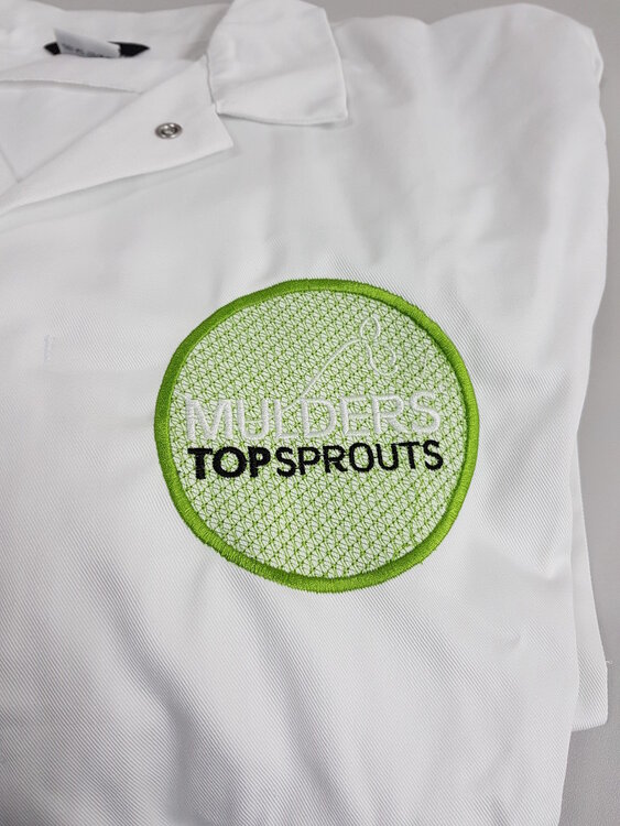 Food stofjas lang met manchetten