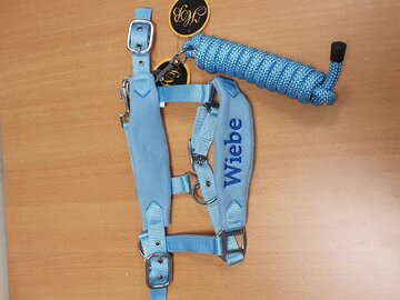 Bellwood Halster &ndash; Fleece gevoerd (optioneel met bijpassend halstertouw)