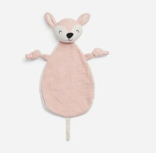 Knuffeldoekje Deer - Pale Pink