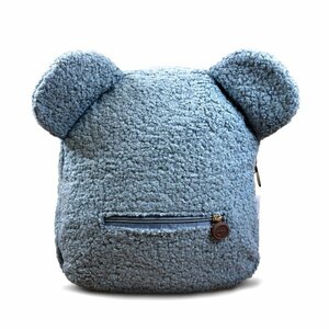 Rugzakje teddy Blue met naam geborduurd 
