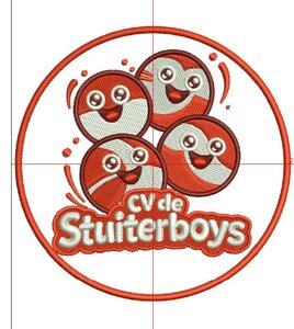 VOORBEELD VAN EEN eigen embleem stuiterboys 