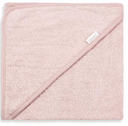 badcape  blush kleur  met naam