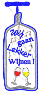 wijnen wijnen blauw wit