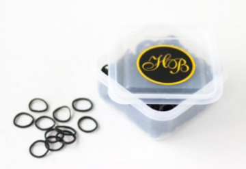 manen elastiek zwart