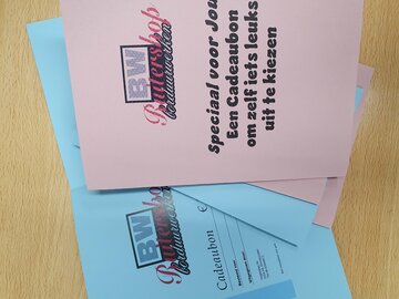 Kadobon BW Borduurwerken RUITERSHOP