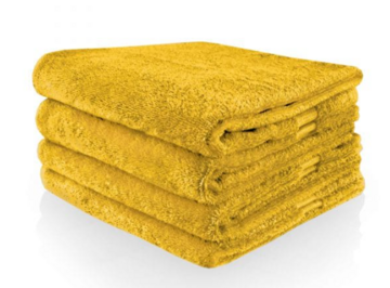 Douchelaken ochre 70x140 cm