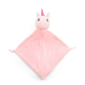 eenhoorn roze  knuffeldoek