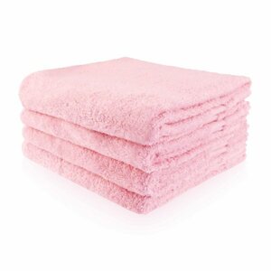 HandDoek Roze   50x100 cm met naam 