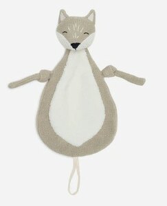 Speendoekje Fox met naam geborduurd 