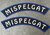 mispelgat boog 28 cm zilver blauw 