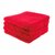 HandDoek Rood   50x100 cm met naam 