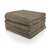 Douchelaken Taupe donker  70x140 cm