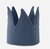Verjaardagskroon 12x35cm - Jeans Blue met naam geborduurd 