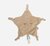 Speendoekje Little Star - Biscuit