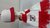 Sjaal rood wit 