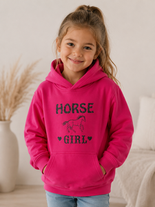 Horse Girl Hoody sweater kinder