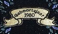 Geboortejaar-vaandel-embleem-zilver