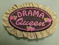 drama Queen goud  roze 