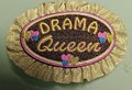 drama Queen goud  zwart