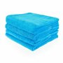 HandDoek Turquiose  50x100 cm met naam 