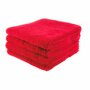 Douchelaken Rood 70x140 cm
