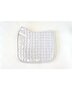 WIT Anatomisch zadeldek Perfect Choice Dressuur Optie met naam geborduurd 