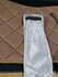 handgemaakte Plastron met zwart en brons_12