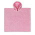 badcape  licht roze met naam _12
