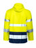 regenjas fluor geel _