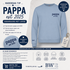Papa Est. 2025 Sweater – Gepersonaliseerd Vaderdag Cadeau_